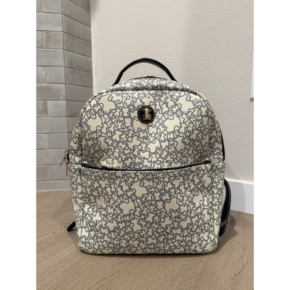 Tous BEIGE AND BLACK KAOS BACKPACK